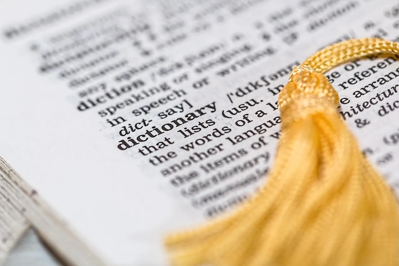 Dictionary, reference book, learning