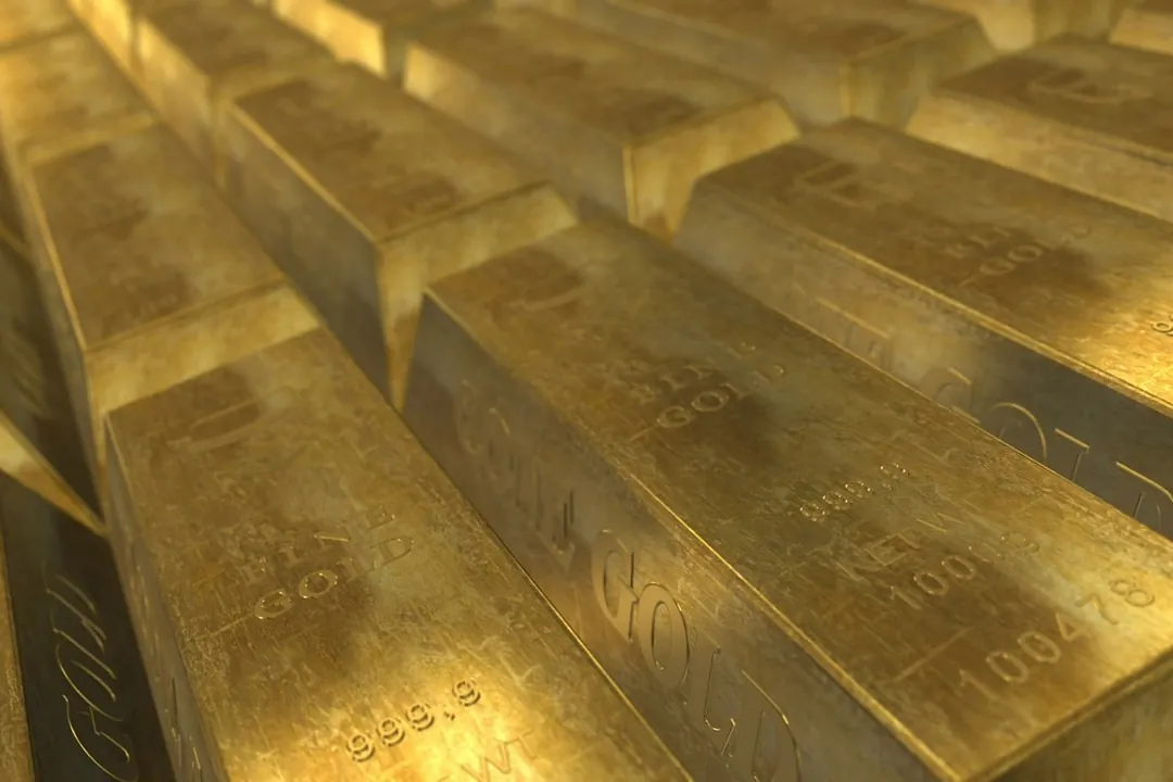 Gold, bars, wealth