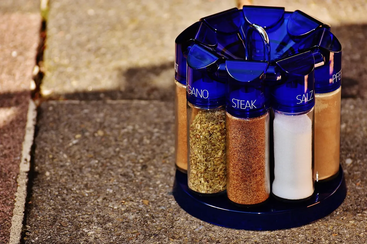 Spice rack, cook, spices