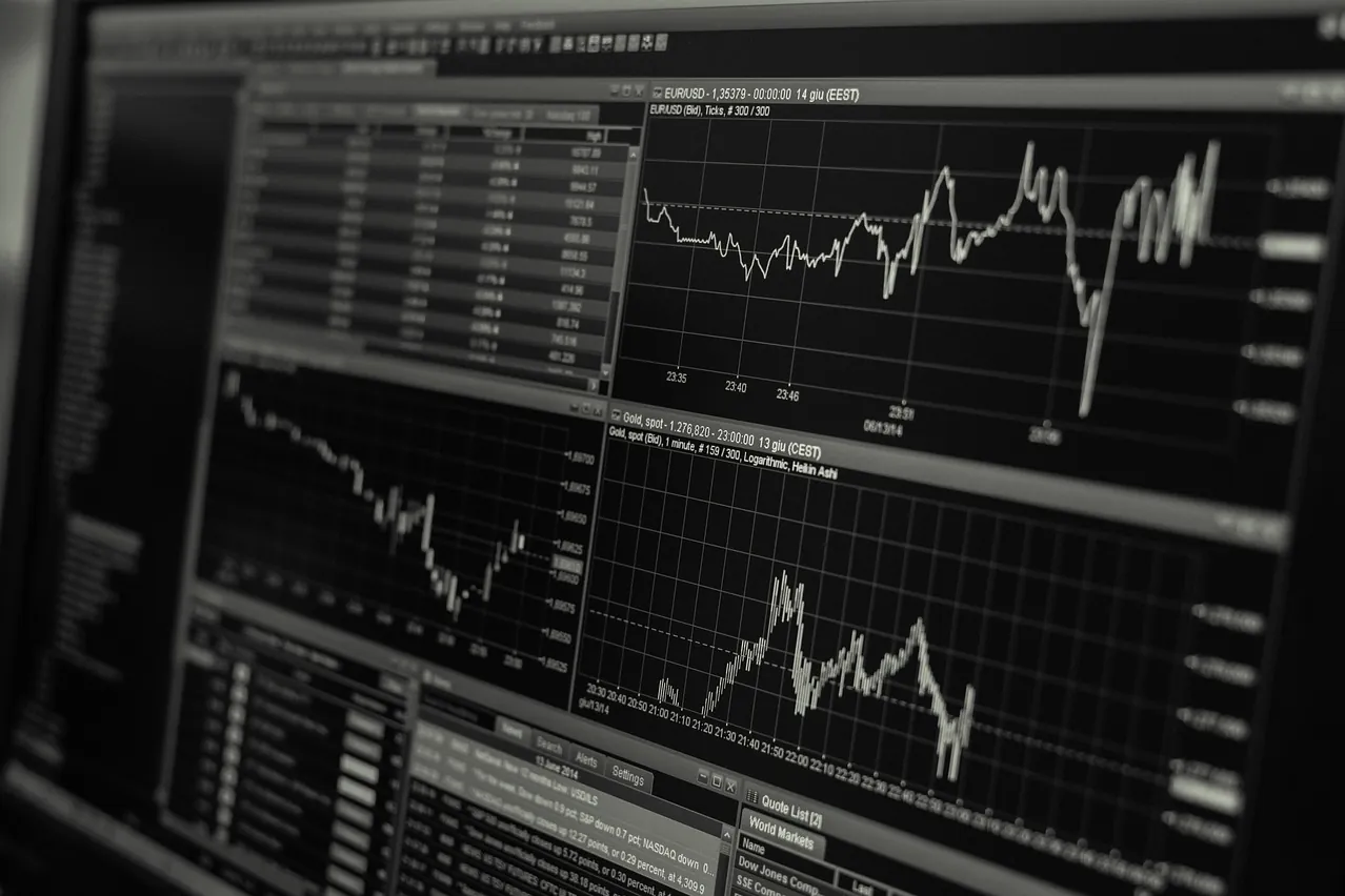 Stock, trading, monitor