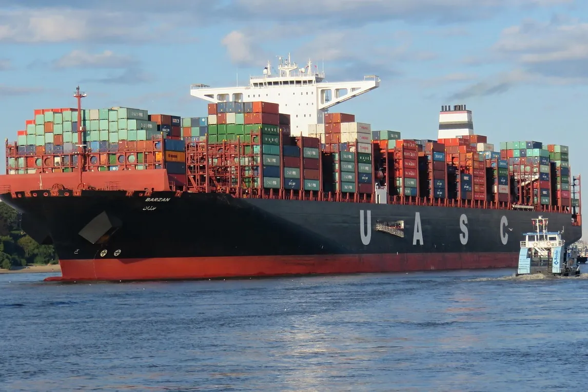 Container, ship, container ship
