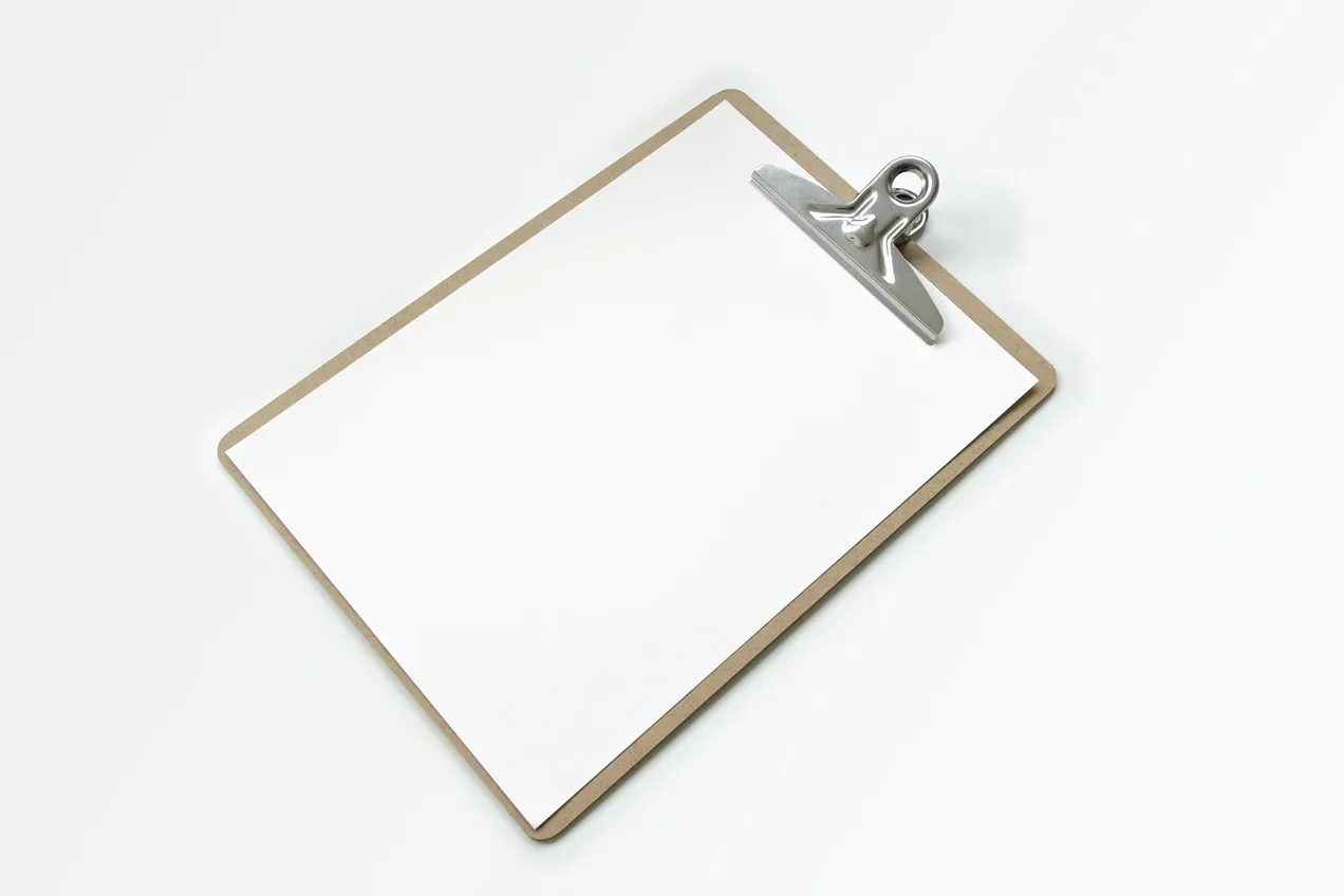 Clipboard, blank, empty
