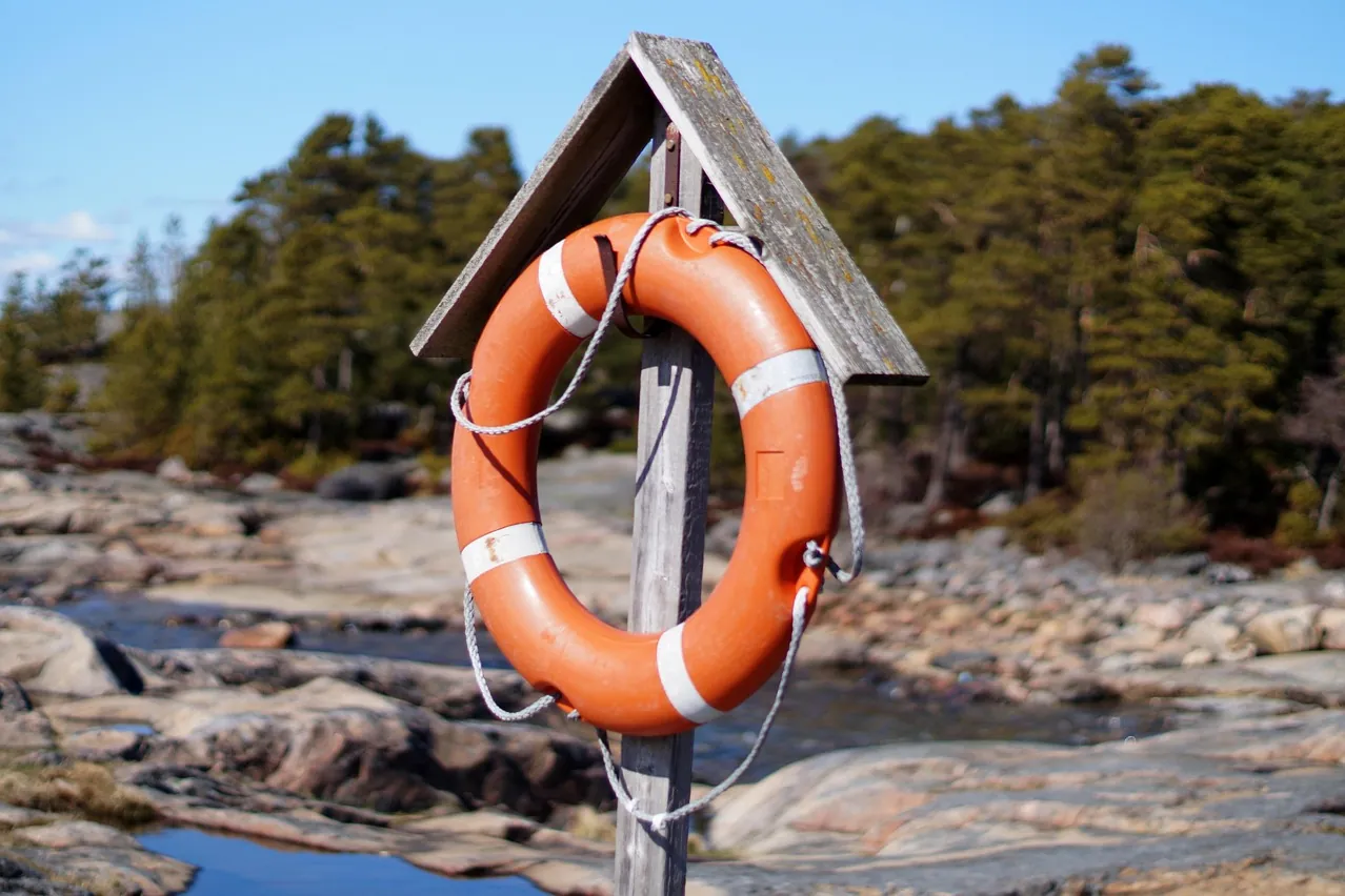 Lifebuoy, finland, nature