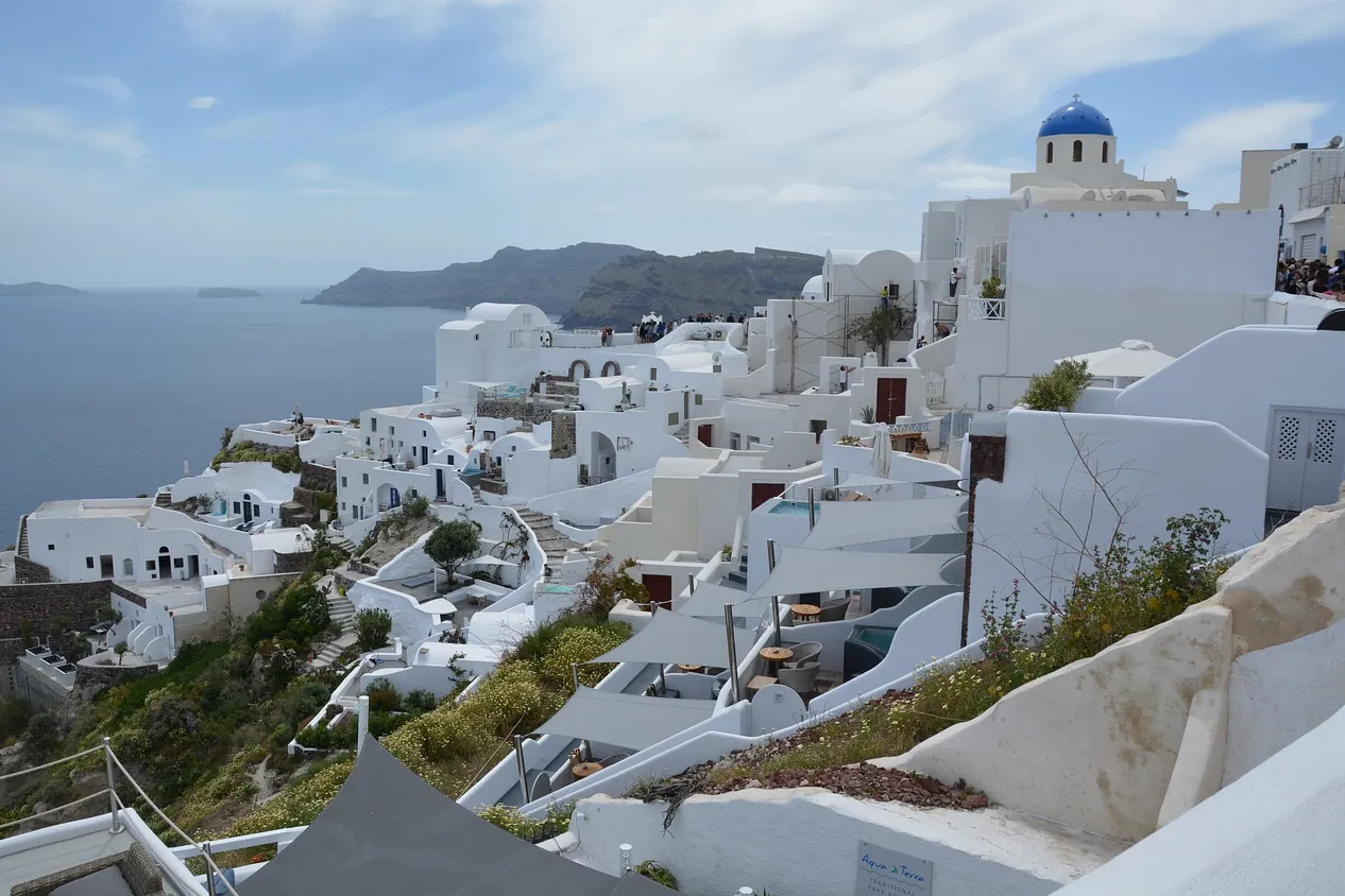 Santorini, nature, vacation