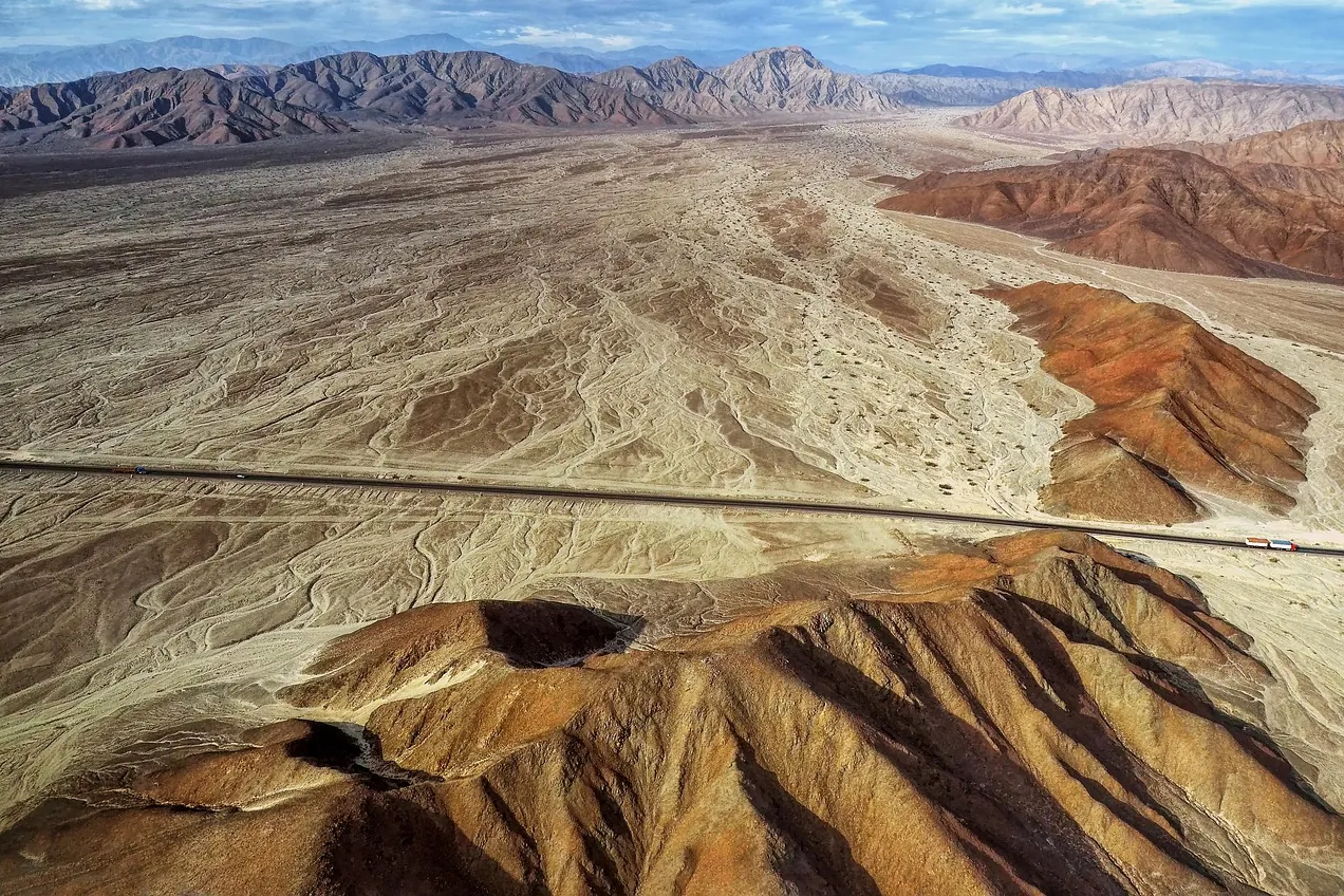 Desert, highway, road