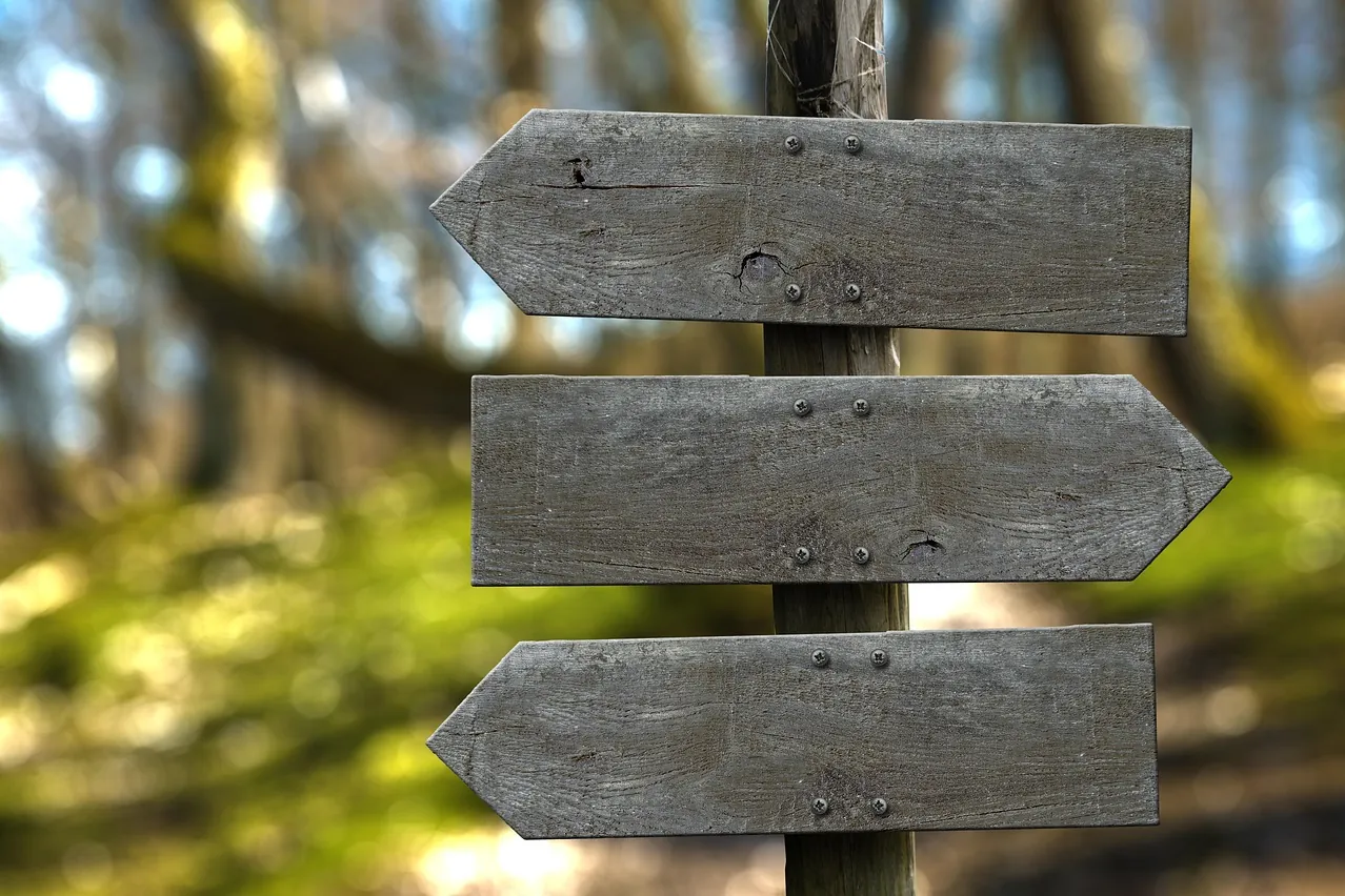 Signpost, direction, windows wallpaper