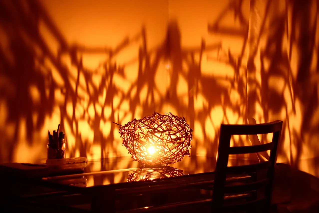 Night light, desk, lamp